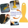 thumbnail image 4 of EXLEAF 3Pack Plastic Razor Blades Scraper Tool (1Spatula) 10 Double Edged Blades,Sticker Scrap, 4 of 5