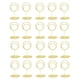 thumbnail image 1 of Yuarrent 20 soportes para números de creativos dorados para eventos y fiestas, chapa suave y lisa que no se raya Kits de decoración para fiestas, 1 of 6