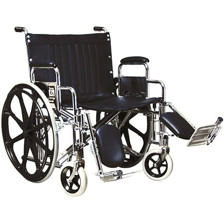 Wheelchair 24"X17" Bariatric 1/EA 400Lb Capacity