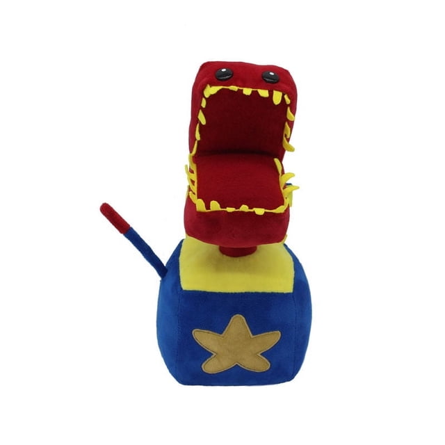Poppy Playtime Boxy Boo Toy Box Form Plush Toy, 11.8" Soft Stuffed Figure, Collectible Horror Character Gift for Fans