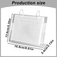 thumbnail image 2 of DJN 5 Inches Desktop Small Photo Album Acrylic Photo Holder Flip Up Mini Photo Book Photo Display Rack 34 Pockets Tabletop Picture Display Stand For Living Room Wedding Family Photo, 2 of 2