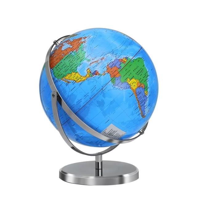 World Globe BSHAPPLUS de 13 pulgadas con soporte de rotación de 720°