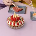 thumbnail image 3 of OULII 2Pcs Quiche Baking Dish Set Non Stick Coating Dishwasher Safe Home Use Cooking, 3 of 5