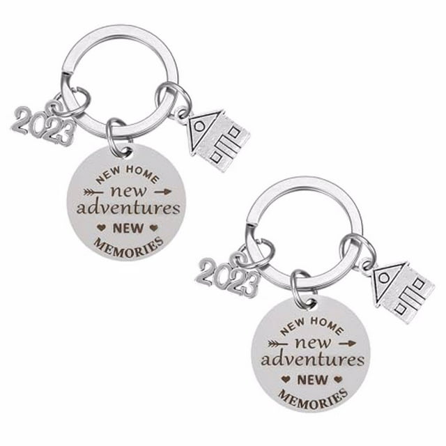 Maoww Congratulations on the housewarming keychain gift