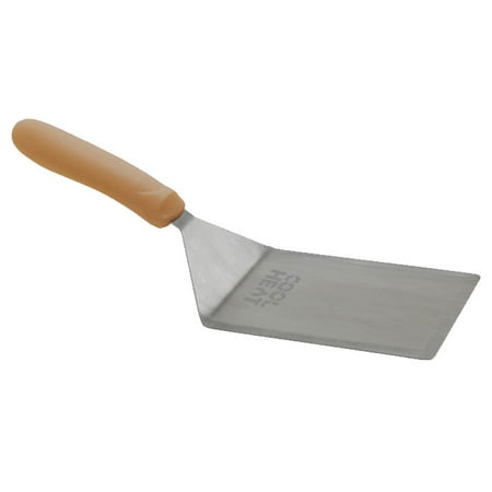 Extra Heavy Blade Winco TNH-63, Extra Heavy Turner with Cutting Edge, Orange Nylon Handle and 5x6-Inch Blade ()