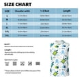 thumbnail image 6 of Uemuo Cartoon Sea Creatures Pattern Men's Sleeveless T-Shirt,Muscle Athletic Tank Top, Moisture-wicking Quick-dry Breathable Classic Tee Top for Gym Run Outdoor Sports-XX-Large, 6 of 8