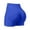 Blue, variant on Women's New High-waisted Tight Fashion Package Hip Straps Slim Elastic Yoga Fitness Sports Short