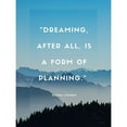 thumbnail image 3 of ArtsyQuotes 15x18 Black Modern Framed Museum Art Print Titled - Gloria Steinem Quote: Dreaming, 3 of 5