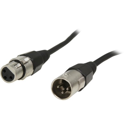 UPC: 0757120400592 | C2G 40059 Pro-Audio XLR Male to XLR Female Cable  Black (6 Feet  1.82 Meters)