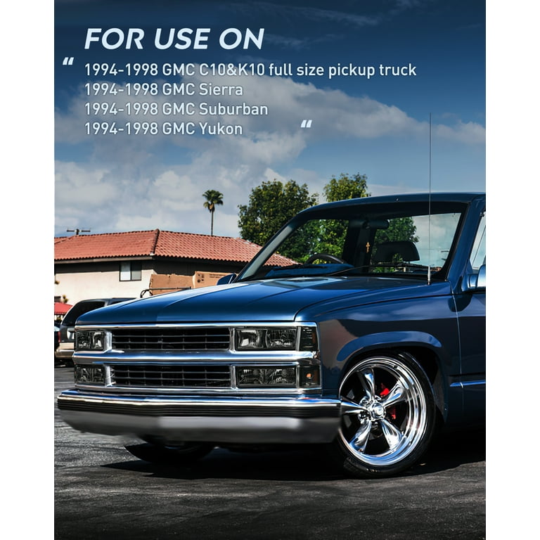 Nilight Headlight Assembly for 1994 1995 1996 1997 1998 GMC C10