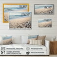 thumbnail image 4 of Designart "Seaside Seashell Treasures V" Modern Landscape Beach Canvas Art Print, 4 of 5