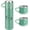 GREEN, variant on Stella Pour Stainless Steel Vacuum Insulated Water Bottle with Cup – 500ml/16.9oz Thermo Flask, Hot & Cold Coffee Thermos, Leakproof BPA-Free Travel Flask – BROWN