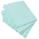 thumbnail image 2 of KAKOWELY 16 servilletas desechables de papel de seda decorativas de color liso con diseño festoneado., 2 of 4