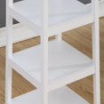thumbnail image 3 of Roundhill Furniture Vassen 3-Tier Storage Shelve Coat Rack, 3 of 5