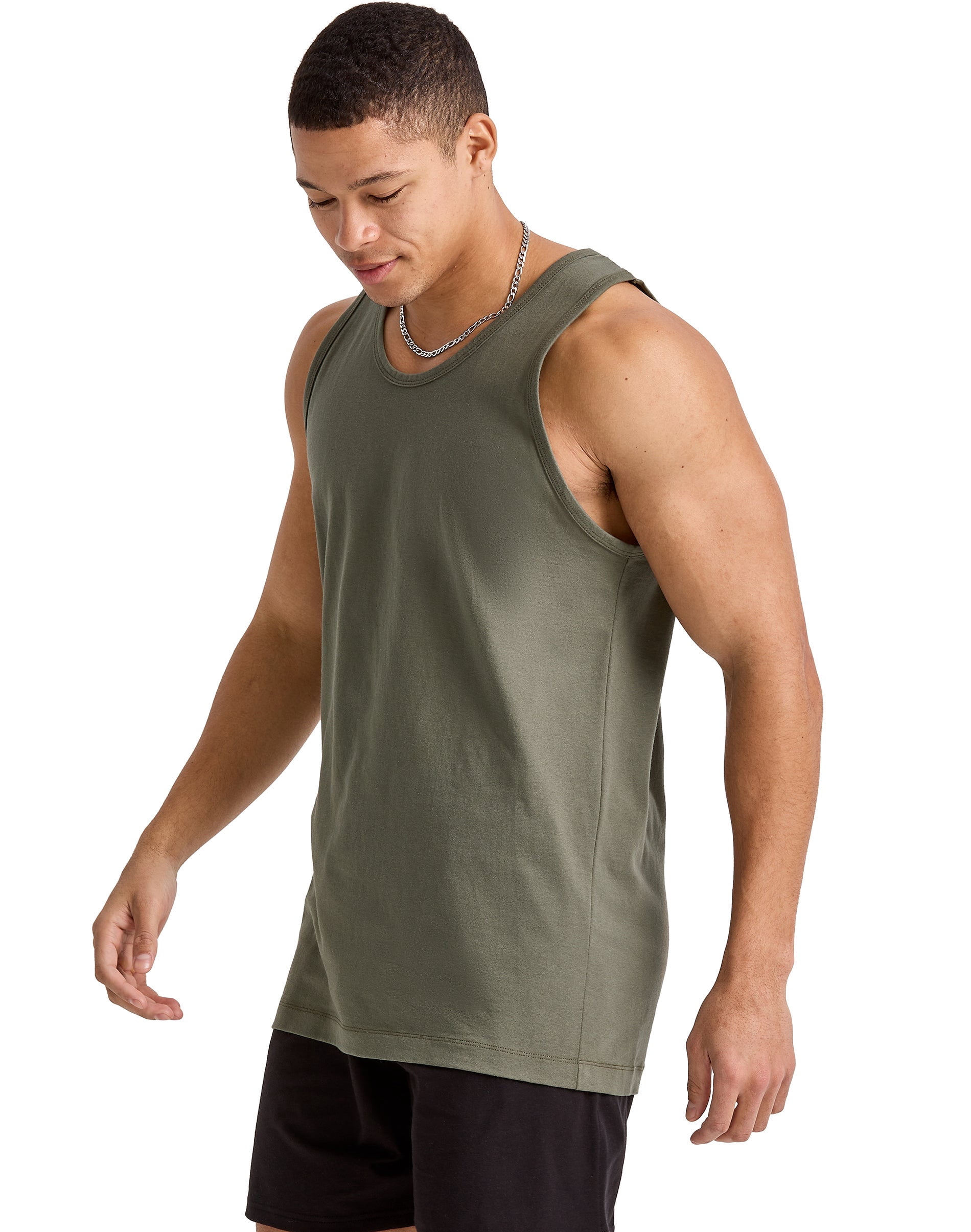 Hanes Men's Essentials Midweight Tank Top, Sizes S-3XL