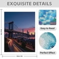 thumbnail image 3 of Diamond Art Kits for Adults - 5d City Bridge Nightscape Diamond Painting for Adults, Diamond Art for Adults Beginners, Diamond Painting Kits for Adults for Home Wall Decor, 3 of 7