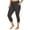 Charcoal, variant on RBX Active Women's Plus Size Squat Proof Capri Legging With Pockets