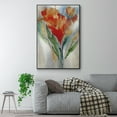 thumbnail image 2 of Wild Flower Bouquet Framed Premium Gallery Wrapped Canvas - Ready to Hang - 25 x 37 - Black Floating Frame, 2 of 9