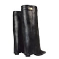 thumbnail image 2 of XY London Bottes Hautes pour Femmes Rayna à Col Plié, 2 of 5