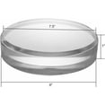 thumbnail image 2 of CiaoHER 1in Thickness Beveled Acrylic Disc Display Block Clear Polished Round Pedestal Stand Riser (1pack 8'' disc), 2 of 4