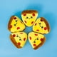 thumbnail image 3 of Set de 12 Piezas Llavero Pizza de peluche 10 cm, 3 of 5