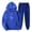 Blue 2 piece outfits for women, variant on Tracksuits Set for Women Hoodie 2 Piece Outfits for Women Fashion Dandelion Graphics Hooded Sweatshirt Jogger Pant Sweatsuit Set with Pocket Ladies Lounge Sets Under $10