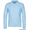 Light Blue, variant on Premium Boys School Uniform Long Sleeve Stain Guard Polo Shirt