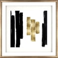 thumbnail image 2 of Lorell, LLR04476, Blocks Design Framed Abstract Artwork, 1 Each, Black,Gold, 2 of 2