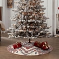 thumbnail image 4 of Bingfone Christmas Tree Skirt Mat Christmas Decoration Interior 36" -Fashion Tatreez2, 4 of 6