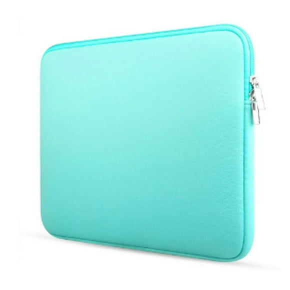 Dsseng Laptop Sleeve 15.6 Inch Waterproof Slim Laptop Case Cover Bags Portable Tablet Carrying Canvas Case for MacBook Samsung iPad Chromebook HP Acer Lenovo Lake Blue