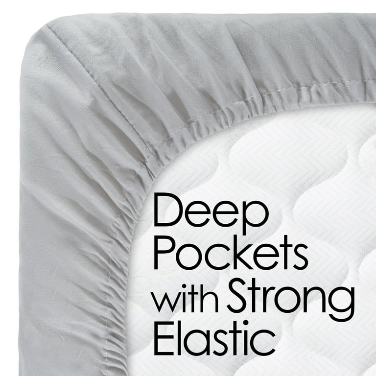 Bedsure Deep Pocket Twin Sheets Set - Fits Mattresses Up to 21 Thick, 3  Piece Air Mattress Sheets w…See more Bedsure Deep Pocket Twin Sheets Set 