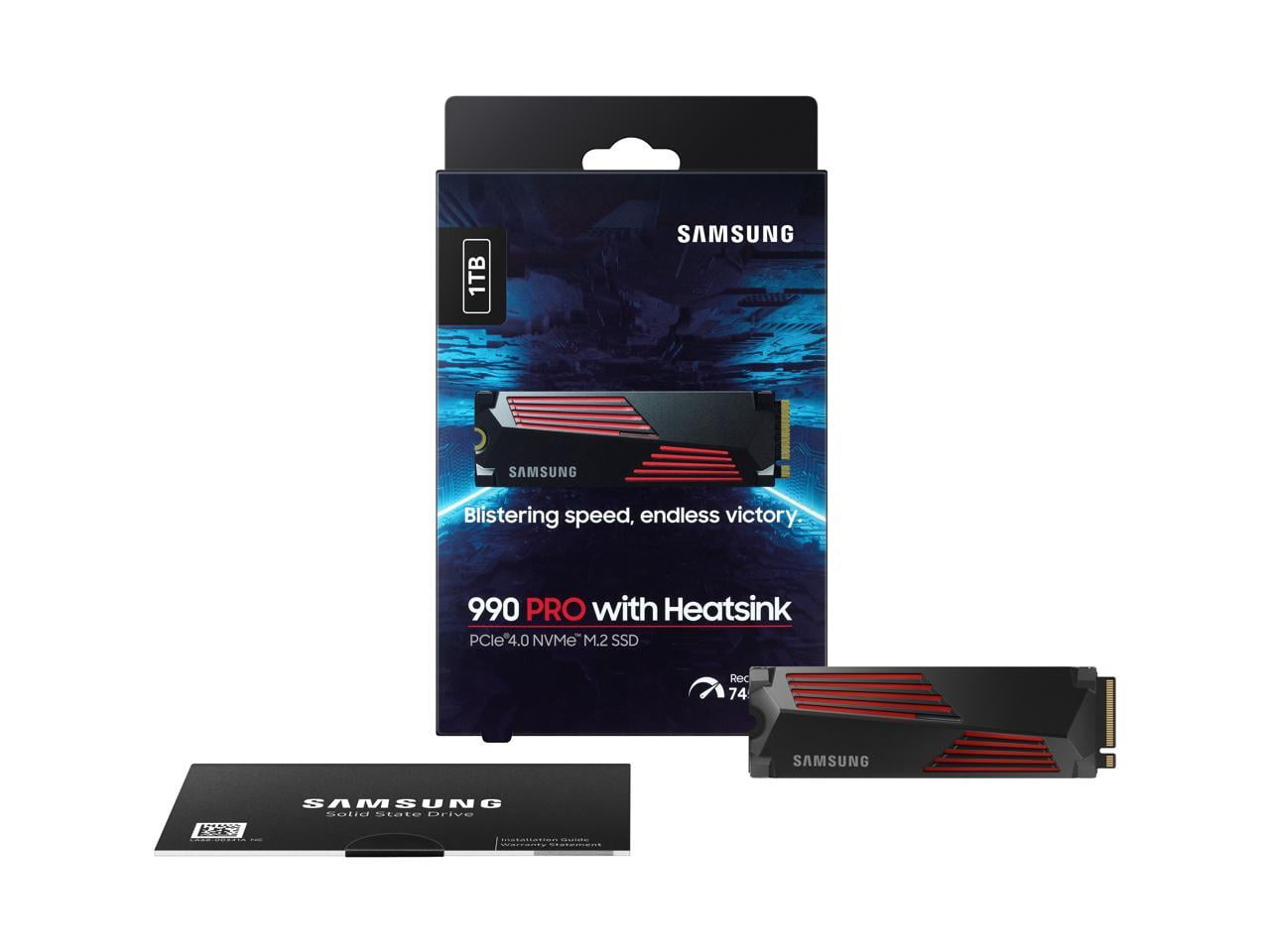SAMSUNG - SAMSUNG製 SSD　990 PRO with Heatsink MZ-V9P2T0G-IT　2TB SAMSUNG 990 PRO 2TB M.2 PCIe Gen4 X4 NVMe 2.0c Solid State