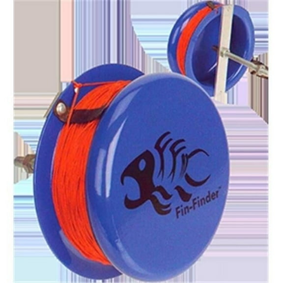Heavy Duty Drum Reel with 80' Bowfishing Line by Fin-Finder
