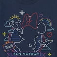 thumbnail image 3 of Disney - Minnie Mouse - Cruise Ready - Bon Voyage - Youth Short Sleeve Graphic T-Shirt, 3 of 5