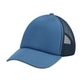 thumbnail image 2 of Paquete 200 piezas de Gorra trucker malla posterior broche plástico azul Unitalla, 2 of 5