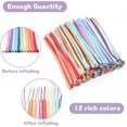 thumbnail image 4 of NOGIS 100pcs 260 Long Balloons, Multicolors Animal Balloons Premium Pastel Latex Twisting Balloon for Birthday Wedding Festival Clowns Party Decorations（Light Multicolor）, 4 of 7
