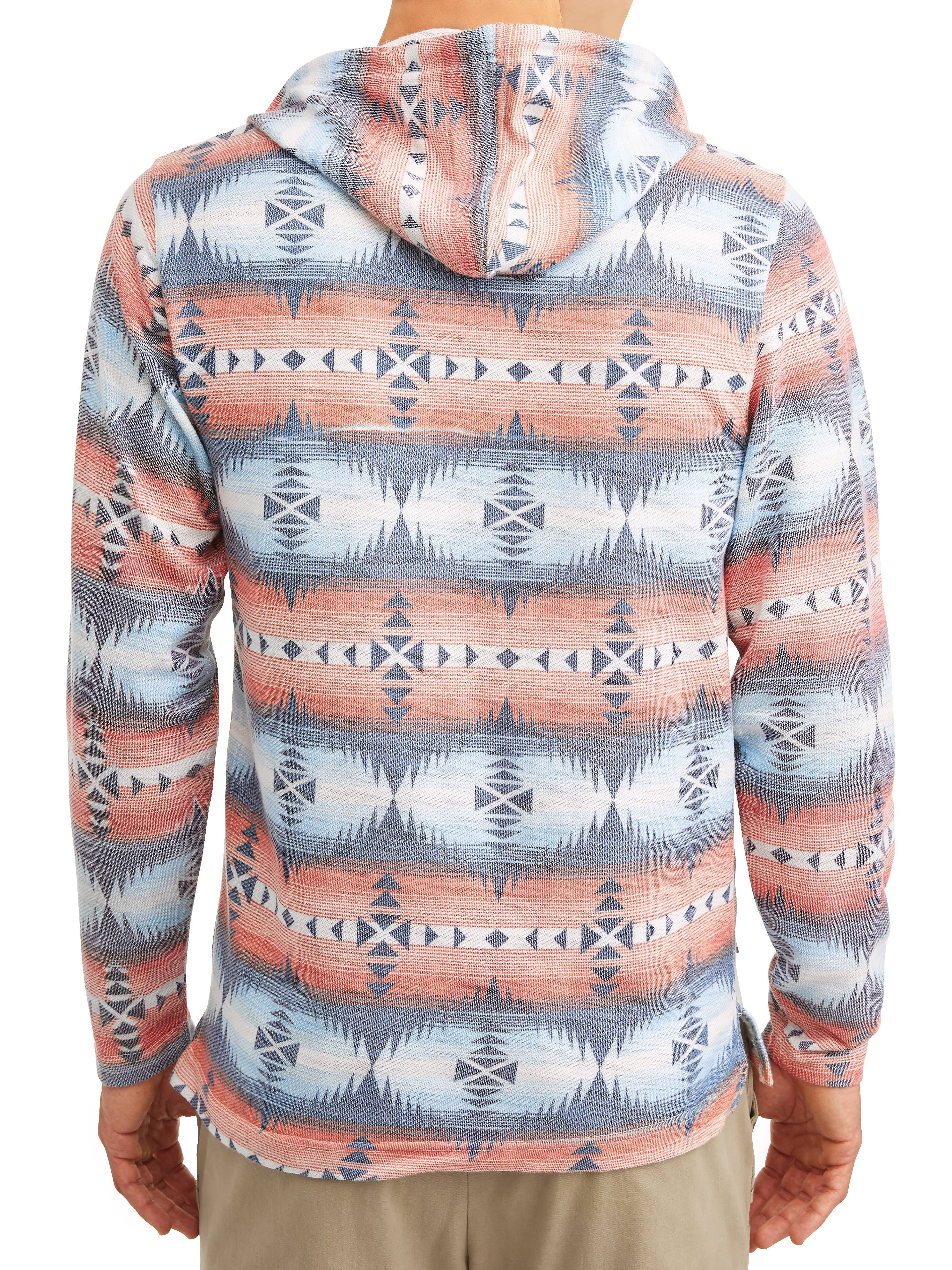 mens henley hoodie