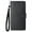 S2black, variant on Feishell Wallet Case for Samsung Galaxy A24 4G, Premium Embossed PU Leather Flip Cover with Card Holder Kickstand Wrist Strap, Full Body Shockproof Phone Protection Case for Galaxy A24 4G, S2black