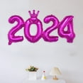 thumbnail image 4 of LCXmlly Party Photo Backdrop Bright Color Number Balloon Decoration Inflatable Widely Used 2024 New Year Party Ornament, 4 of 9