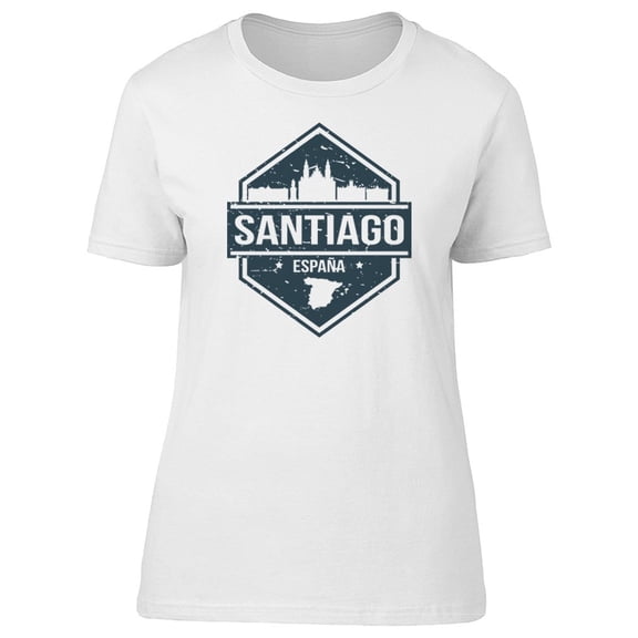 Santiago Spain Travel T-Shirt Men -Image by Shutterstock, Male Medium