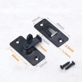thumbnail image 2 of 90 Degree Small Door Lock, Canggu Door Lock, Right Angle Lock, Sliding Door Lock, Sliding Door Lock, Sliding Door Lock, Door Lock, 2 of 6