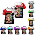 thumbnail image 2 of Personalized Team Name and Name colorful BINGO 3D Shirt, Custom Bingo game Shirts for Team, Men Women unisex T shirt (Purple, 2XL), 2 of 10