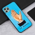 thumbnail image 4 of Para iPhone 11 14 Plus 14 Pro Max Silicona Cubierta Negro TPU Funda Teléfono Suave SL125 Bingo Mexicano Loteria anime Diseño, 4 of 4