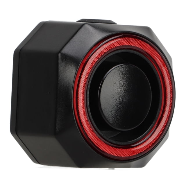 Alarma antirrobo para bicicleta, alarma de luz trasera para bicicleta, alarma de luz trasera para bicicleta, sensor de seguridad ultra sensible