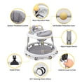 thumbnail image 4 of Baby Walker with Music and Lights ,Foldable Baby Activity Center with Wheels for Infant Boys Girls 6-18 Months,Grey, 4 of 7