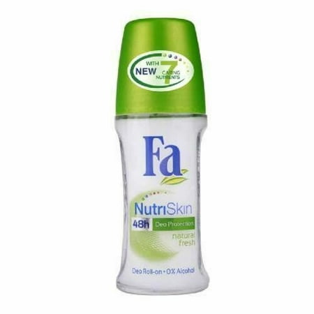 FA Nutri Skin 48 hour Natural Fresh deodorant for Women,1.7
