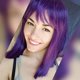thumbnail image 5 of Morvally 14" Short Straight Bob Wig with Flat Bangs Natural Looking Heat Resistant Hair Cosplay Costume Daily Wigs (Purple), 5 of 8