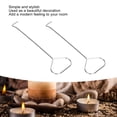 thumbnail image 4 of Extintor De Gancho Para Velas, 2 Piezas De Acero Inoxidable Con Agarre Cómodo, Extintor De Gancho Para Mecha De Vela Galvanizado Para Uso Doméstico, 4 of 7
