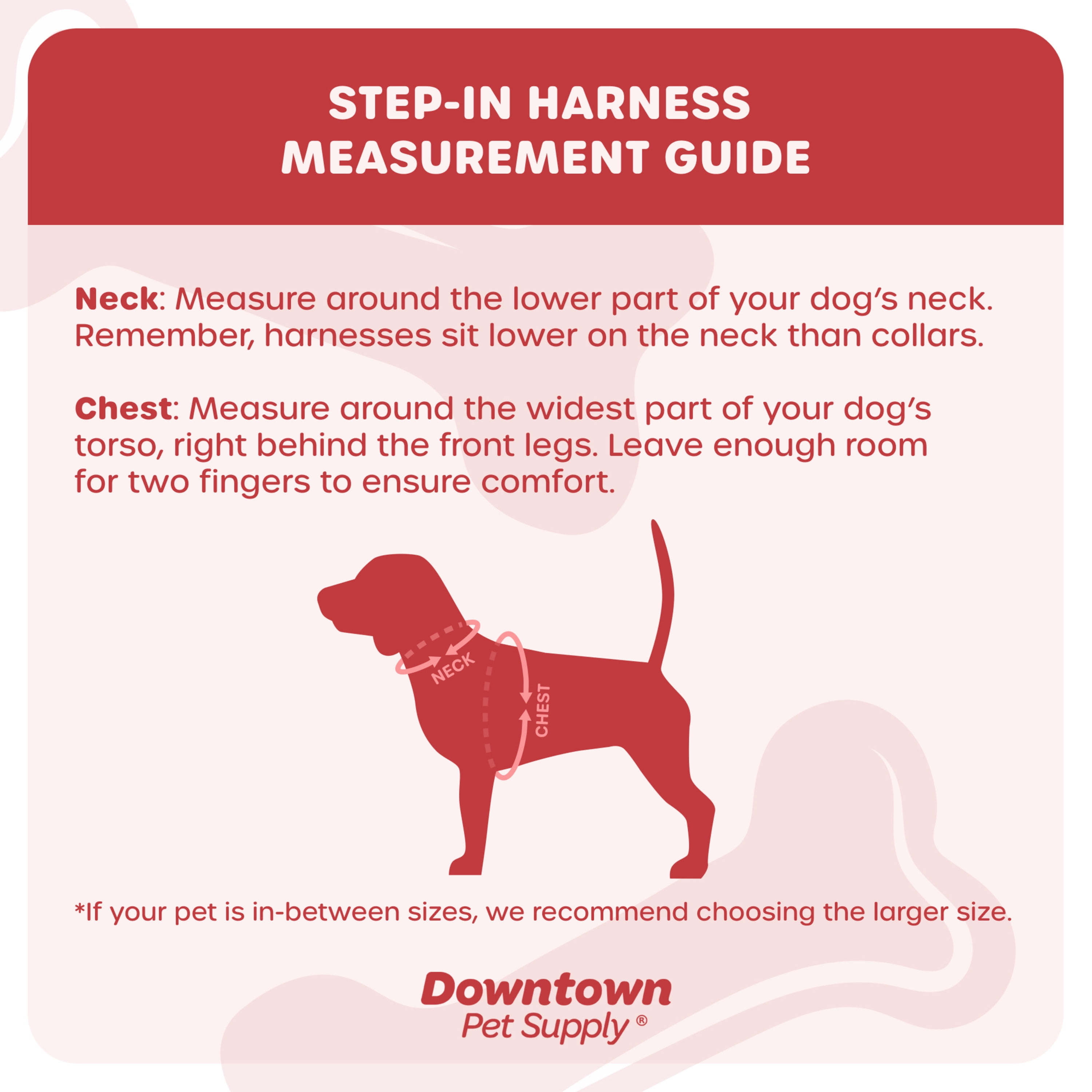 Downtown Pet Supply Step In Dog Harness For Small Dogs No Pull, Large, Black w/ Cobalt Blue Trim