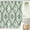 Echo, variant on Vaparinckl Fabric Shower Curtain, Green Floral Watercolor Water-Repellent Curtain Set with Hooks for Bathroom, 72"x72"